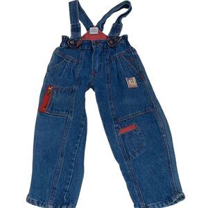 Dept. of Traffic Vintage Jeans with Suspenders - Kids‎ Size 3